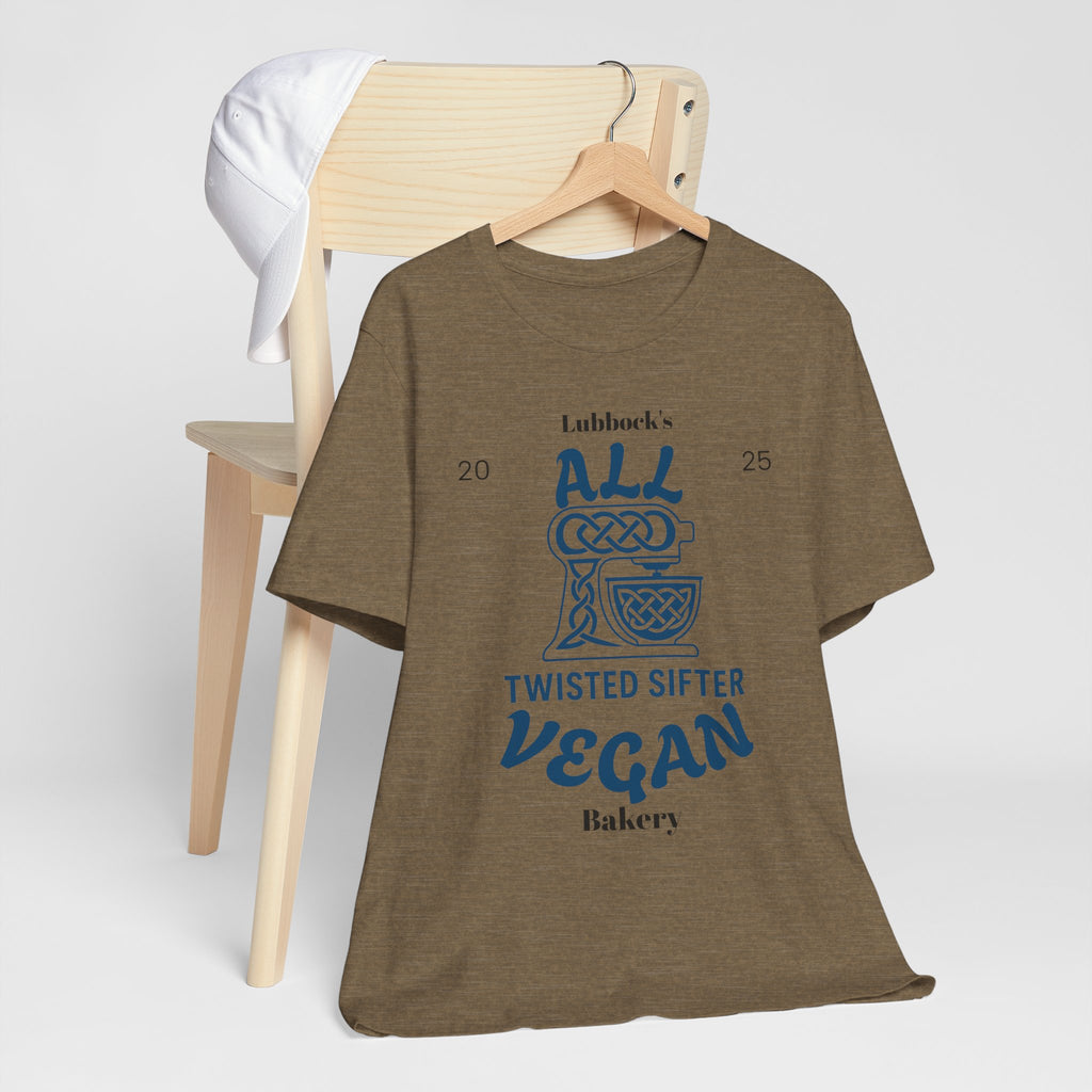 Twisted Sifter Bakery Logo Tee — Minimal Artisan Bakery T-Shirt