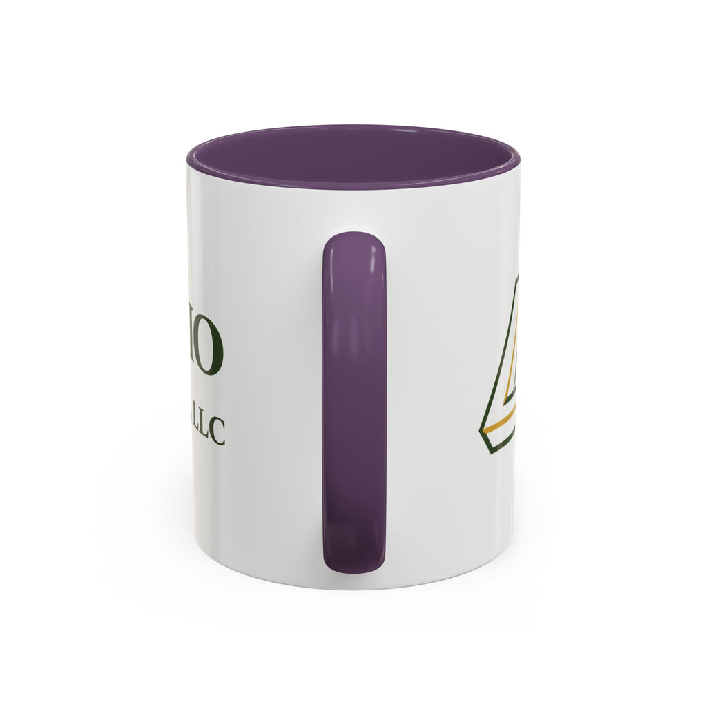 Sagefolio Advisors Logo Accent Coffee Mug — Branded Business Mug (11/15oz)