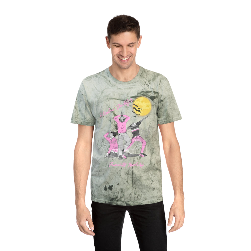Retro Dance Crew Tie-Dye Tee — "Sweet Child" Graphic
