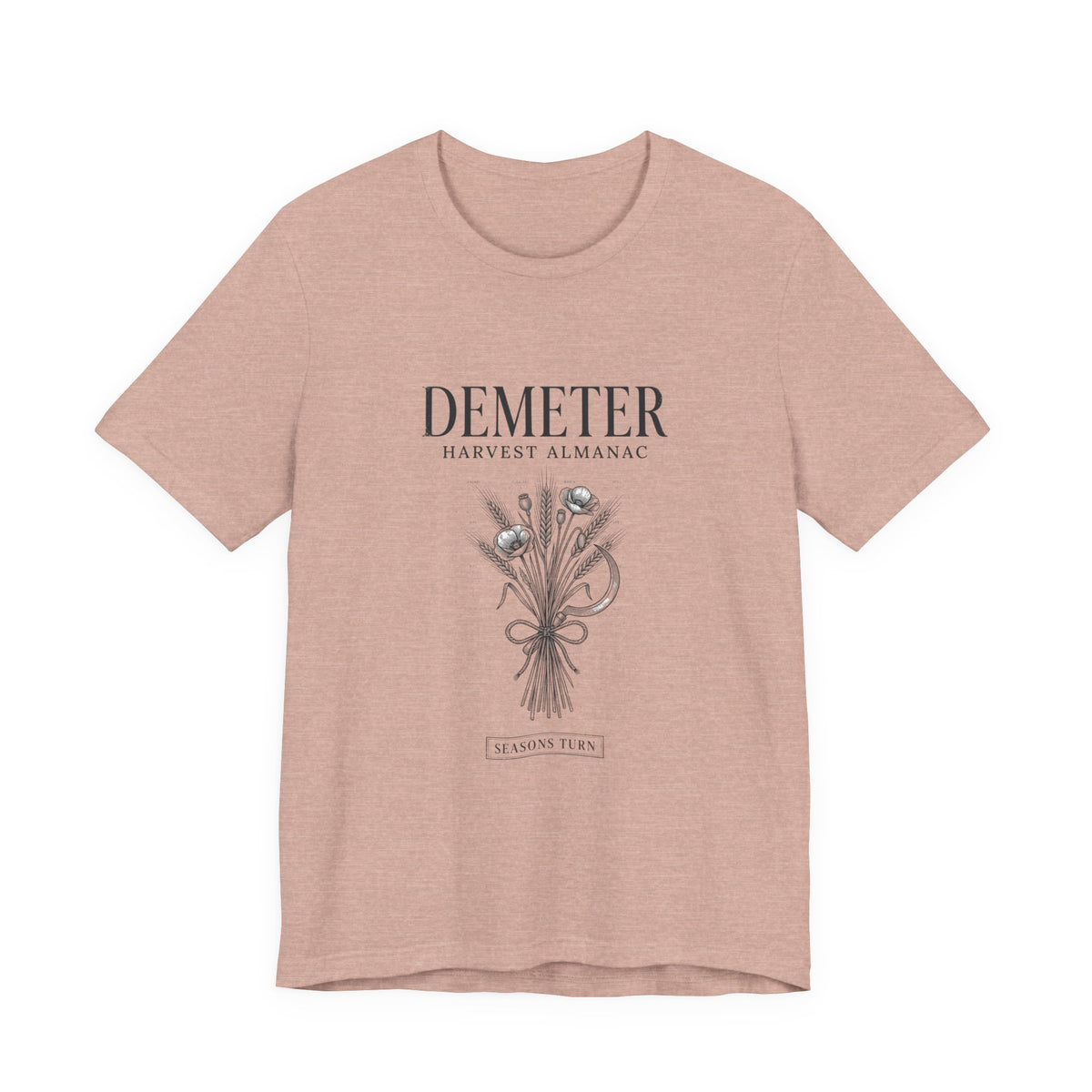 Demeter Harvest Almanac T-Shirt | Greek Mythology, Mythcore