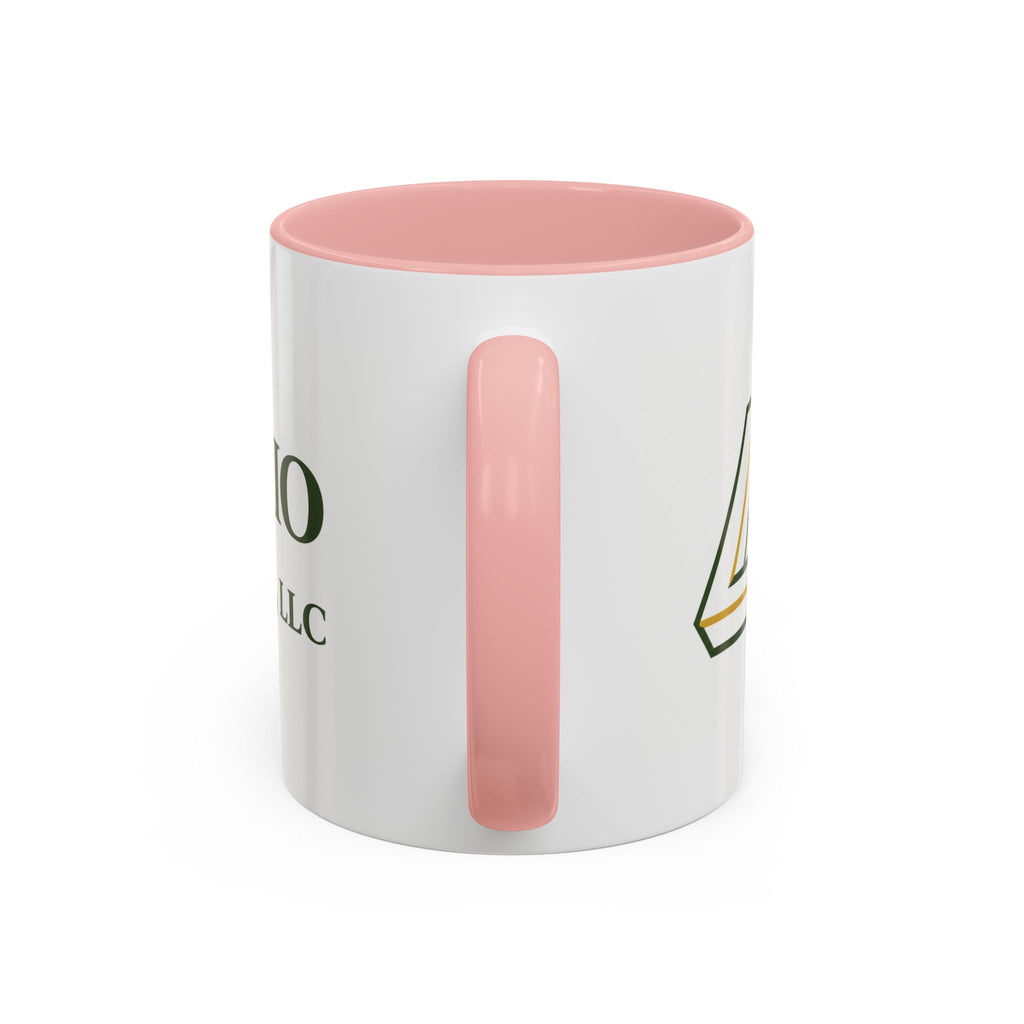 Sagefolio Advisors Logo Accent Coffee Mug — Branded Business Mug (11/15oz)
