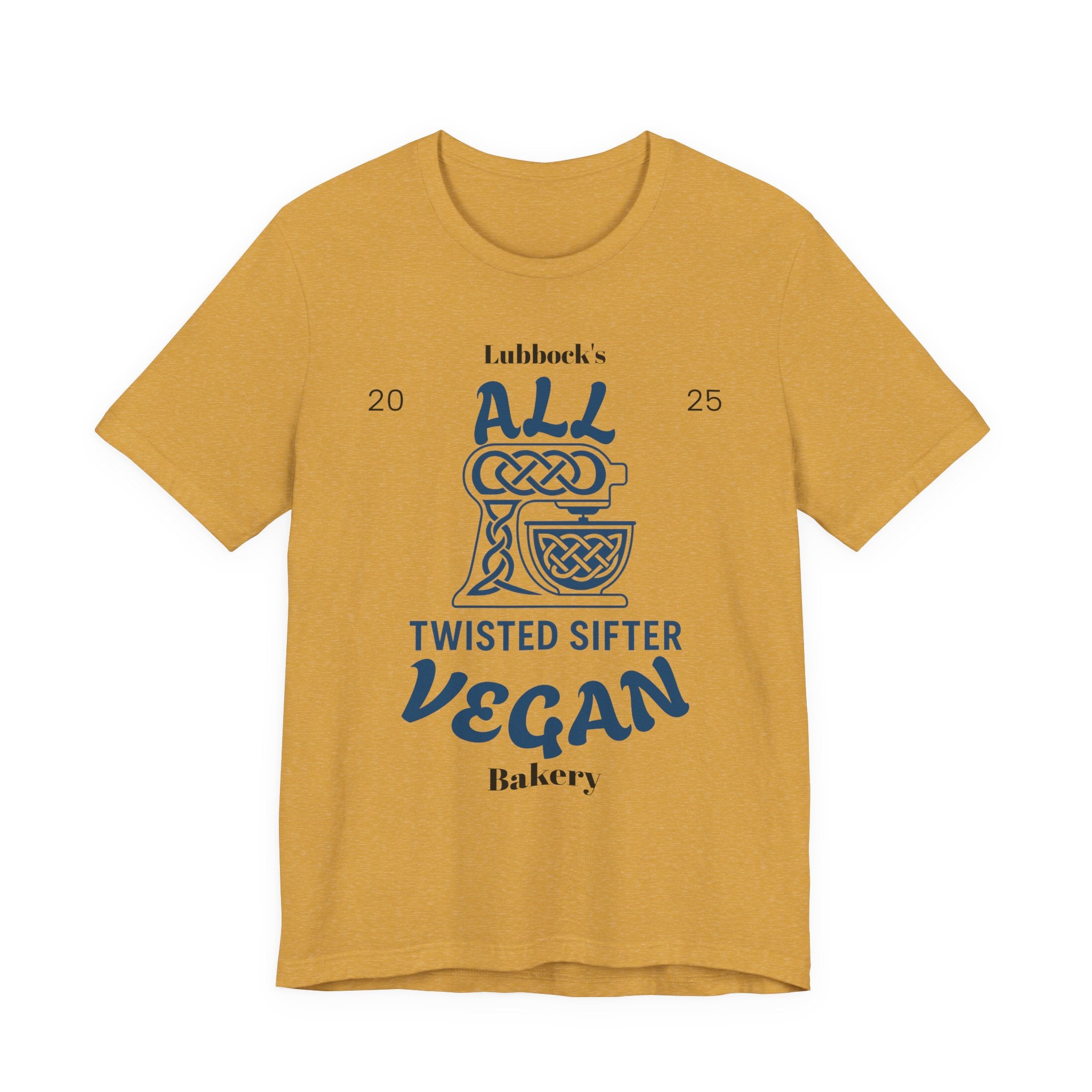 Twisted Sifter Bakery Logo Tee — Minimal Artisan Bakery T-Shirt