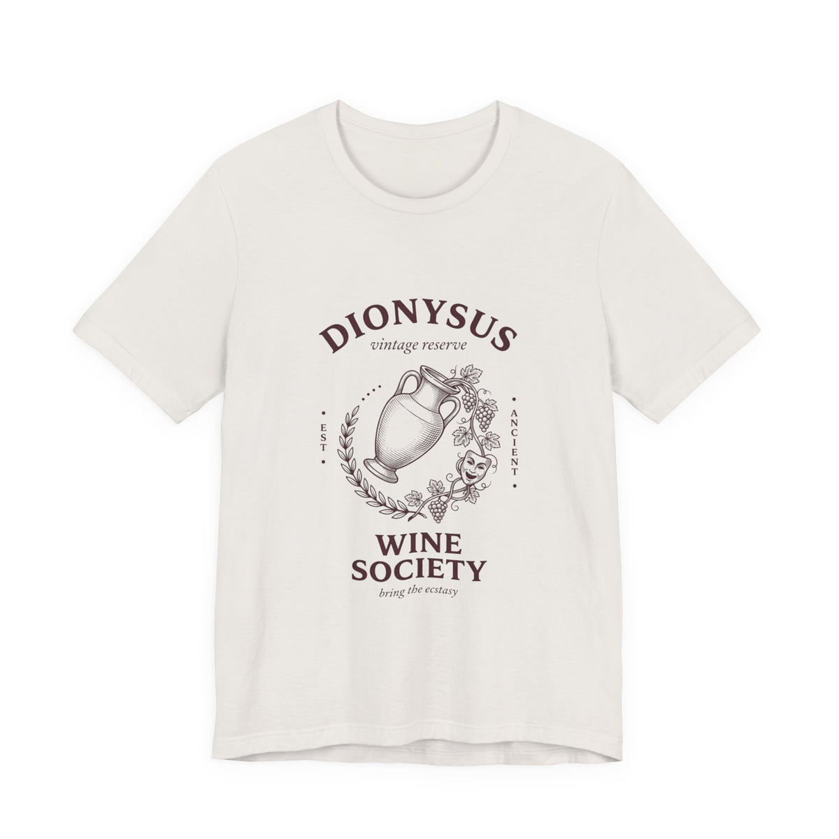 Dionysus Wine Society Tee | Greek Mythology, Mythcore Classic