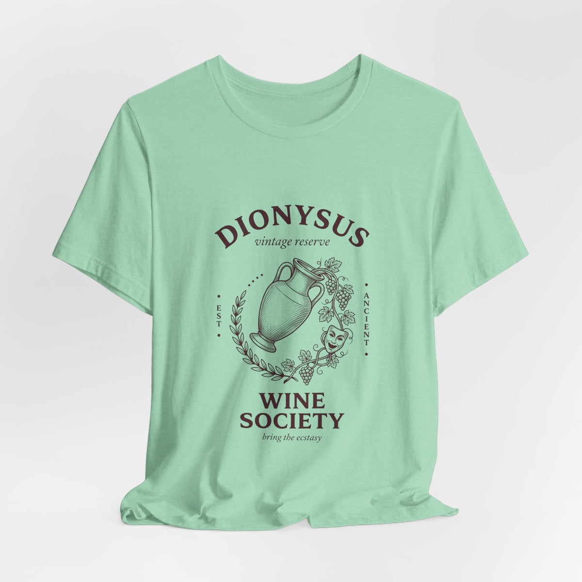 Dionysus Wine Society Tee | Greek Mythology, Mythcore Classic