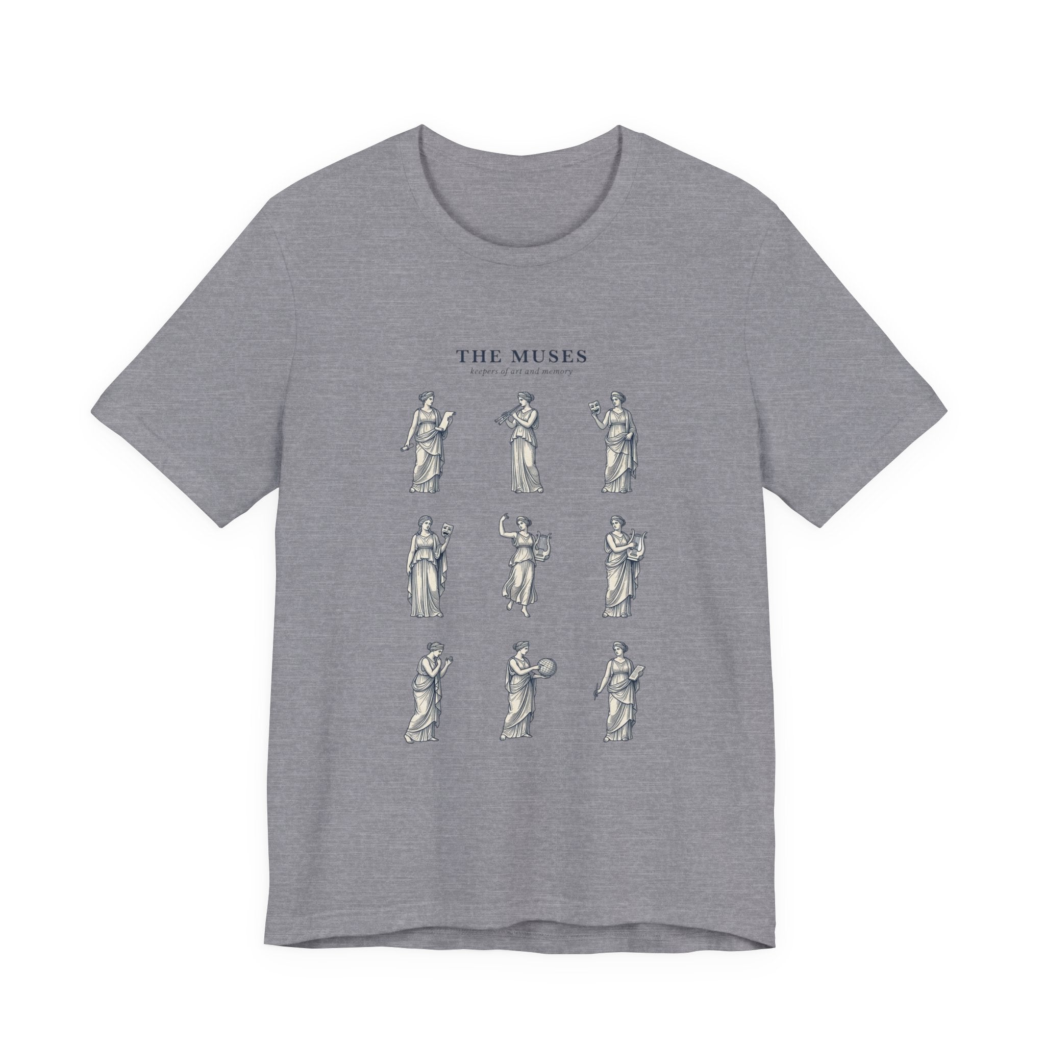 The Muses Tee | Greek Mythology, Mythcore Classic Art