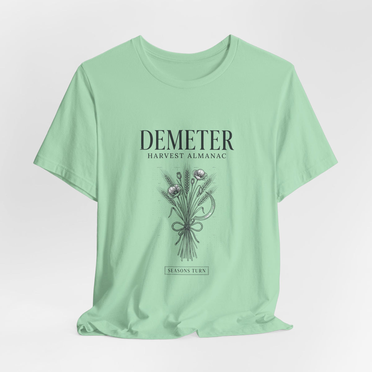Demeter Harvest Almanac T-Shirt | Greek Mythology, Mythcore
