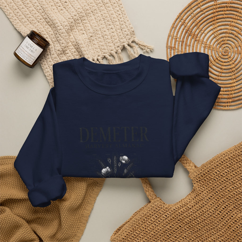 Demeter Harvest Almanac Sweatshirt | Greek Mythology, Mythcore