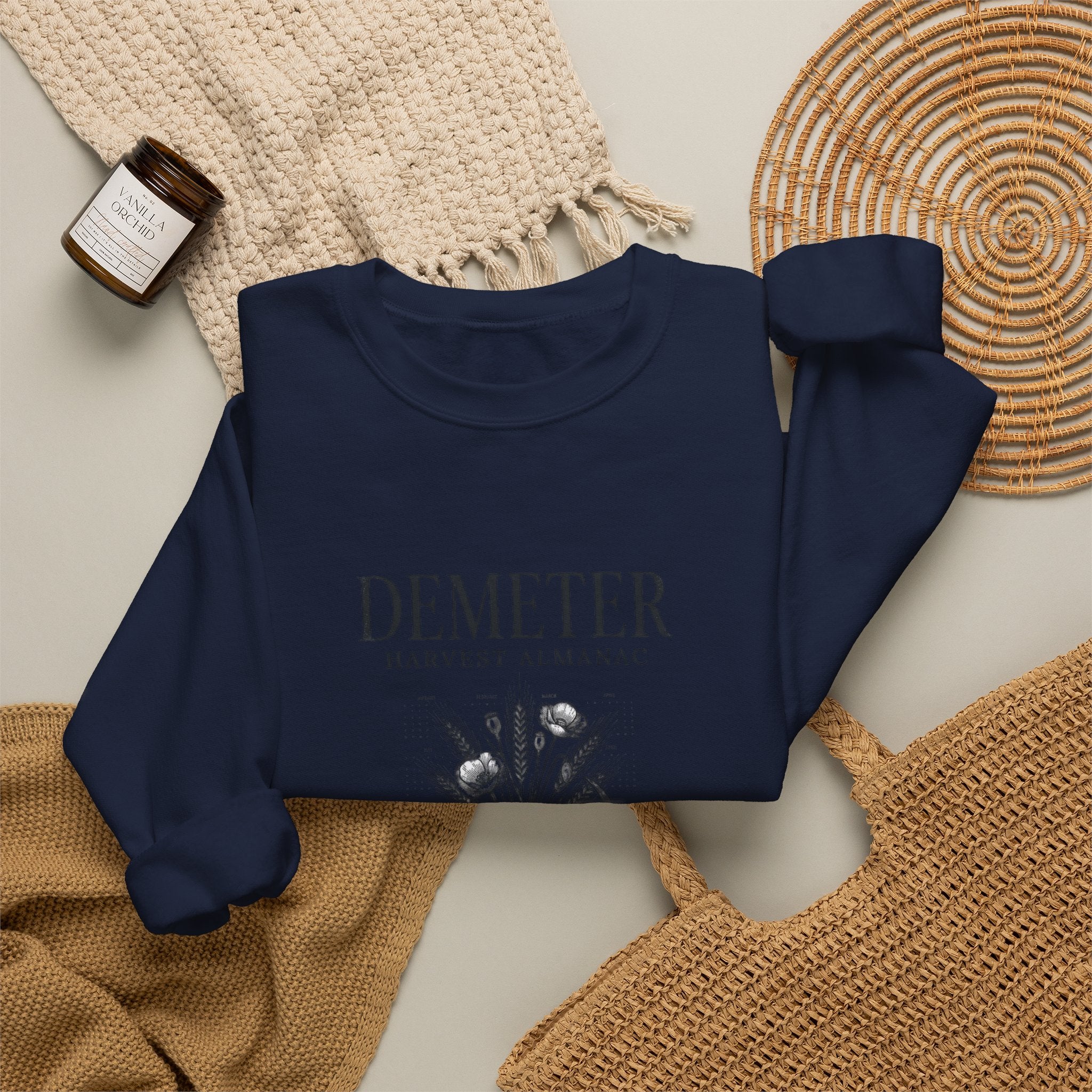 Demeter Harvest Almanac Sweatshirt | Greek Mythology, Mythcore