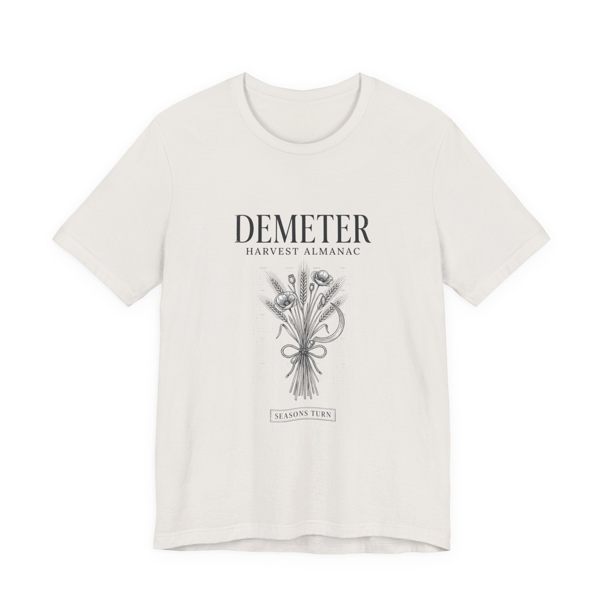 Demeter Harvest Almanac T-Shirt | Greek Mythology, Mythcore