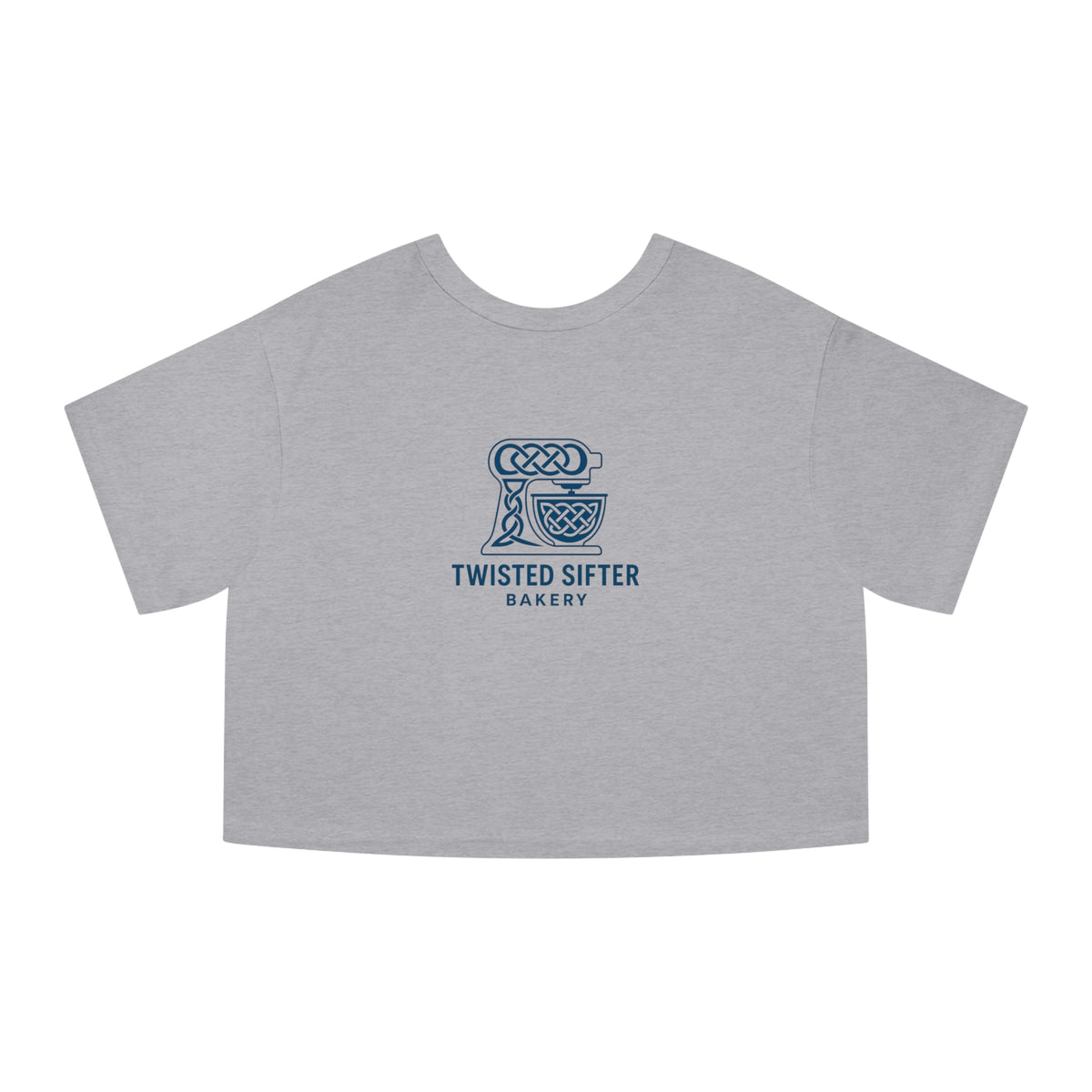 Bakery Crew Graphic Cropped T-Shirt — 'Sunset Daddy' Retro Dance Design