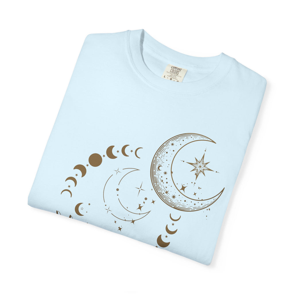 Moon Phase T-Shirt — Celestial Crescent & Phases Graphic Tee