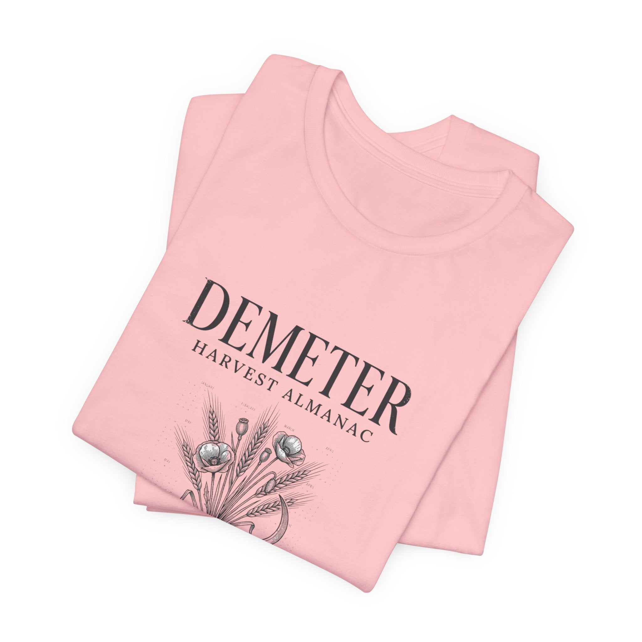 Demeter Harvest Almanac T-Shirt | Greek Mythology, Mythcore