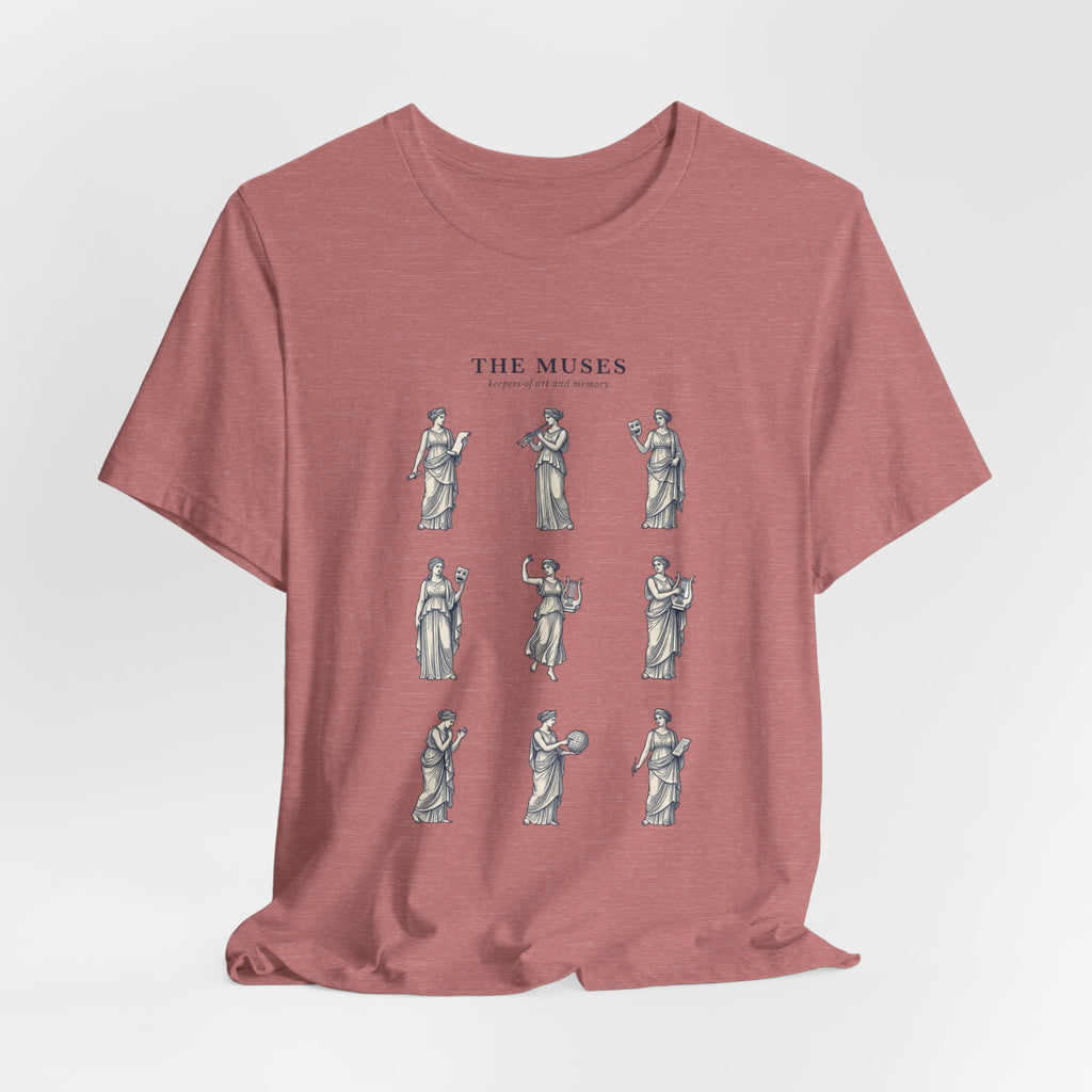 The Muses Tee | Greek Mythology, Mythcore Classic Art