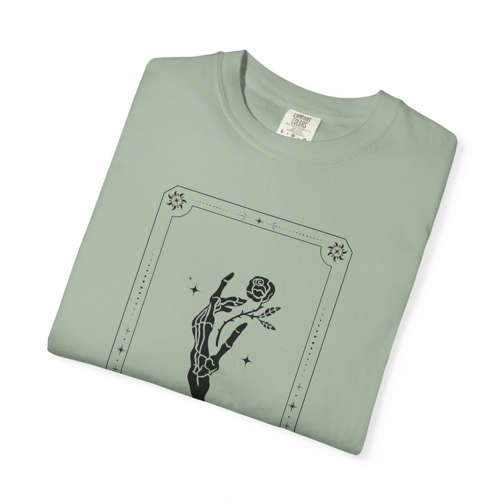 Tarot Skeleton Tee — The Chariot Illustration Graphic T-Shirt