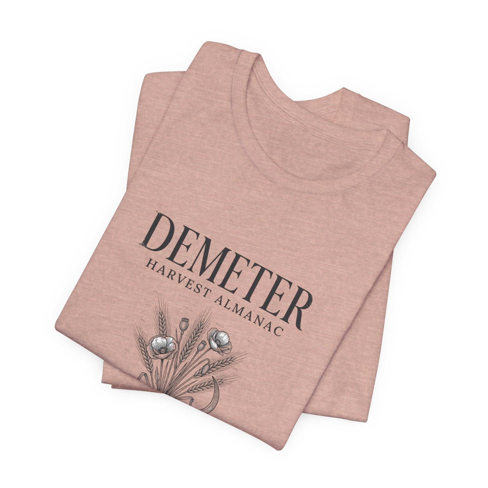 Demeter Harvest Almanac T-Shirt | Greek Mythology, Mythcore