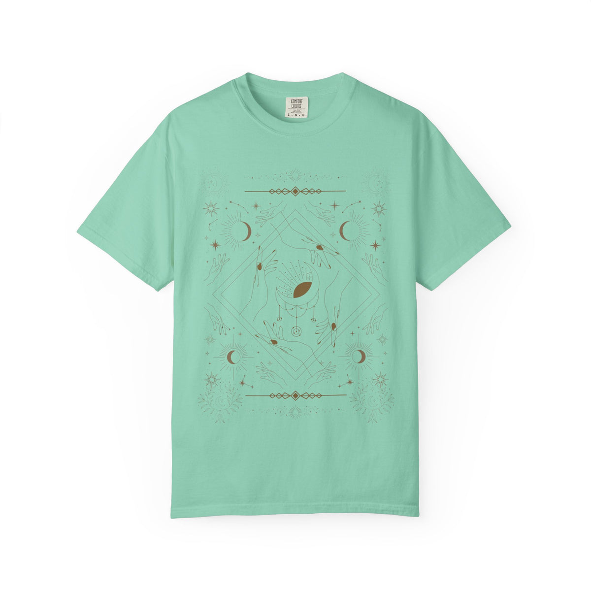 Celestial Moon Phases T-Shirt — Mystic Astrology Graphic Tee