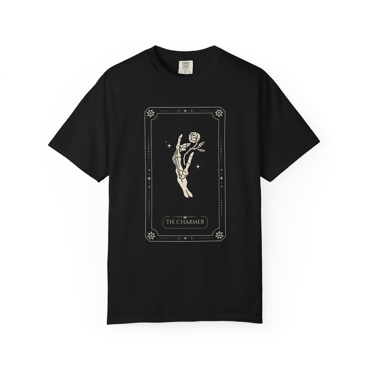 Tarot Skeleton Tee — The Chariot Illustration Graphic T-Shirt
