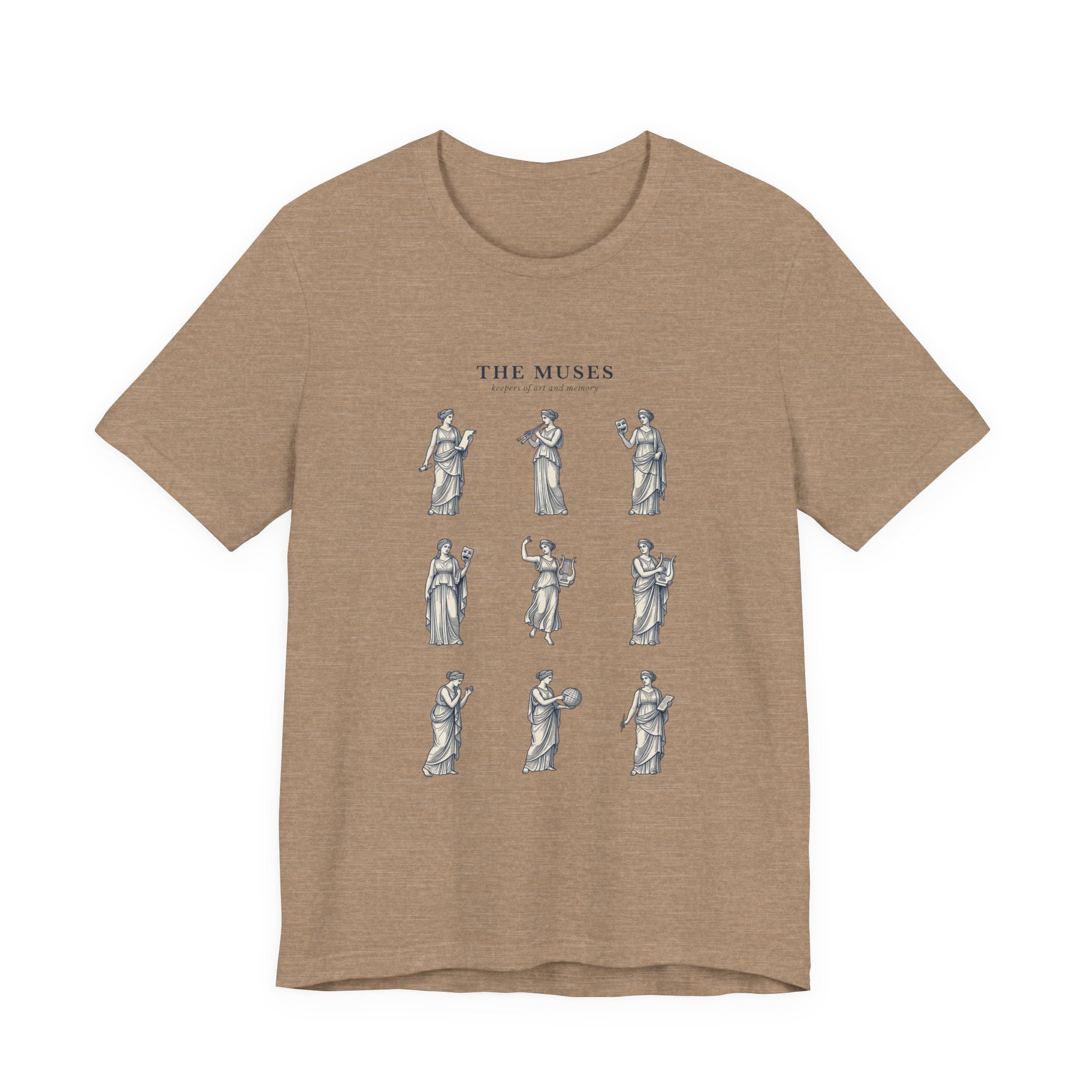 The Muses Tee | Greek Mythology, Mythcore Classic Art