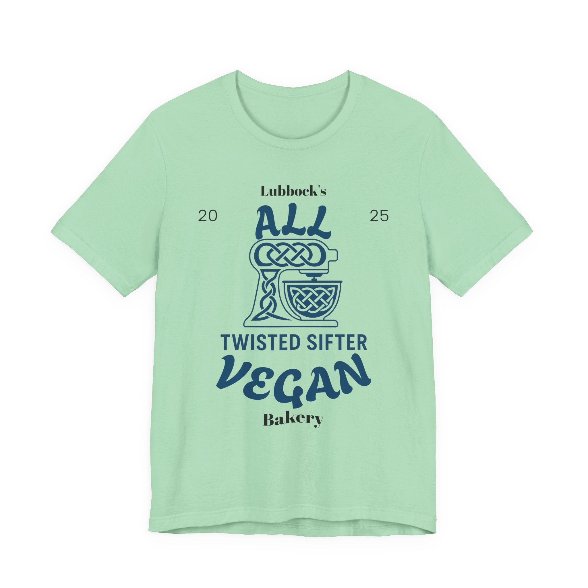 Twisted Sifter Bakery Logo Tee — Minimal Artisan Bakery T-Shirt