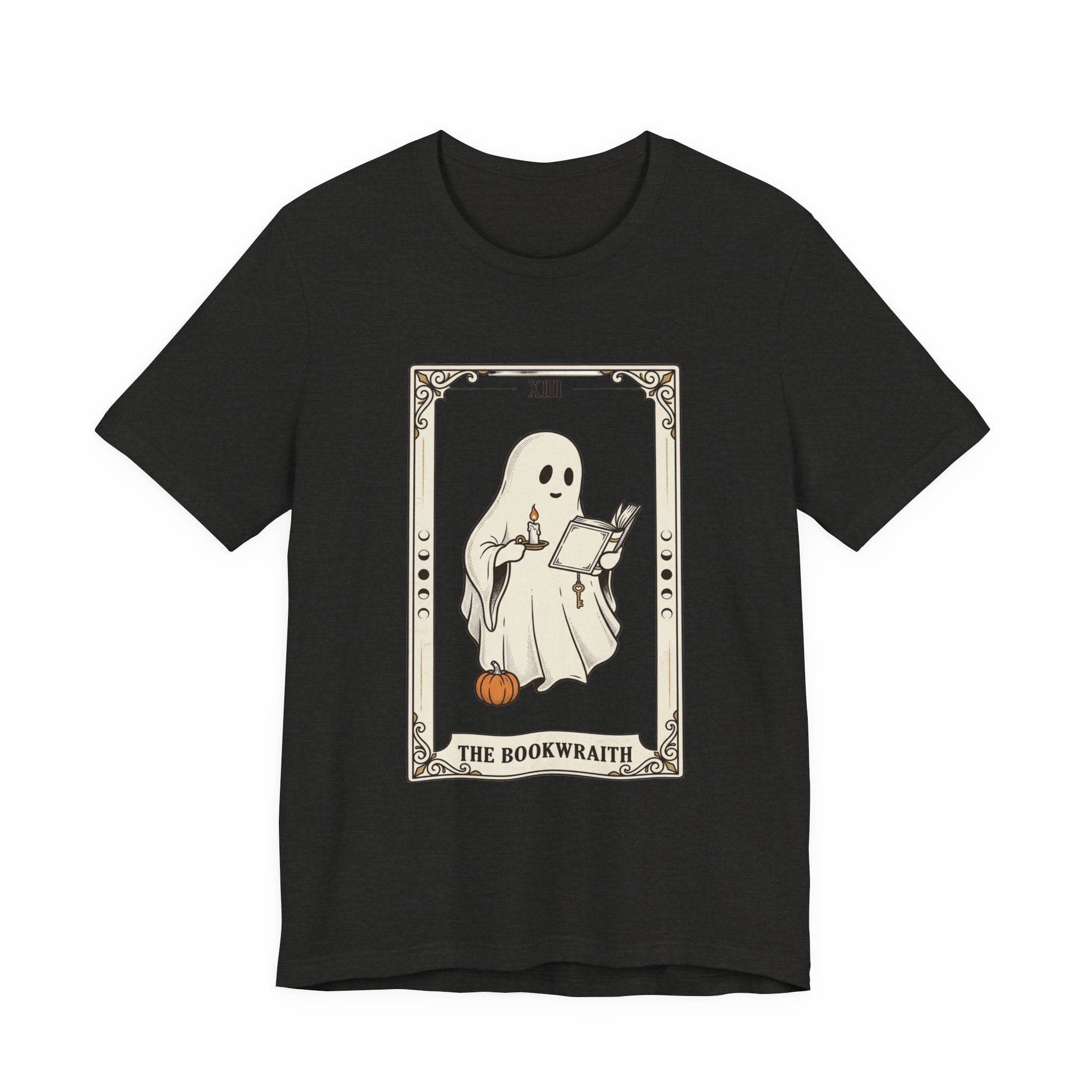 Bookwraith Ghost Reading Tee | Spooky Reader, Halloween Bookish