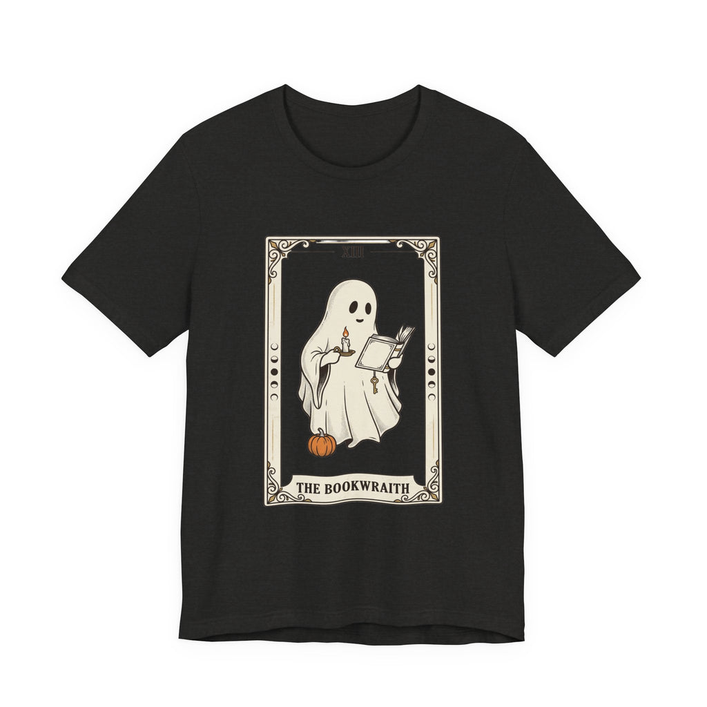 Bookwraith Ghost Reading Tee | Spooky Reader, Halloween Bookish