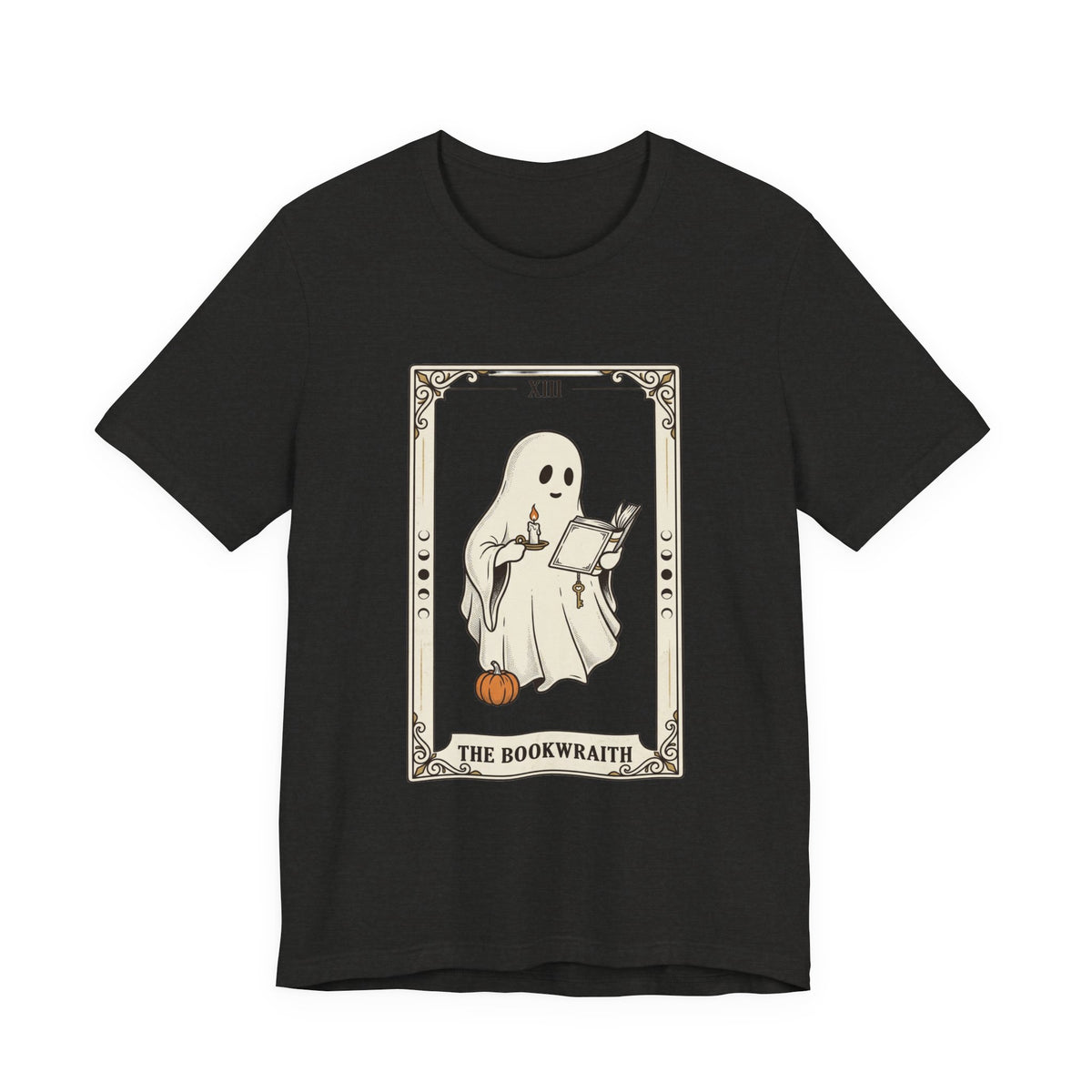 Bookwraith Ghost Reading Tee | Spooky Reader, Halloween Bookish