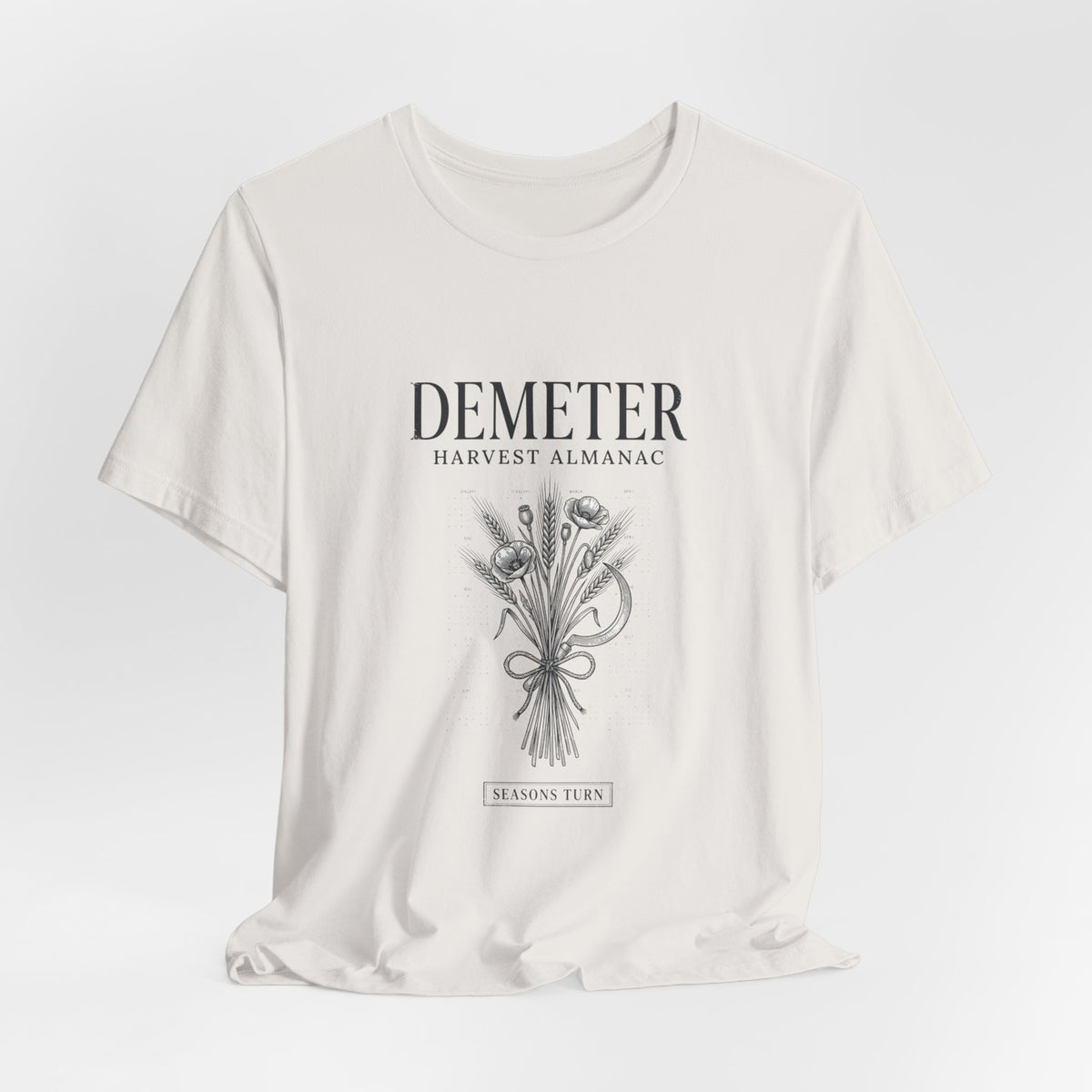 Demeter Harvest Almanac T-Shirt | Greek Mythology, Mythcore