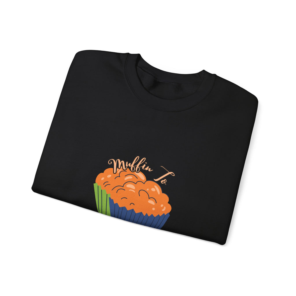 Pumpkin Muffin 'So Tired' Crewneck Sweatshirt