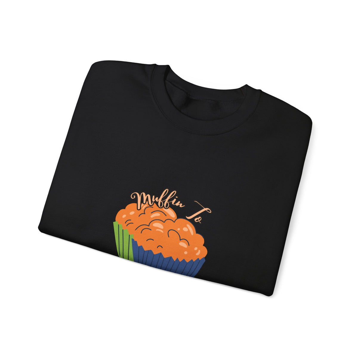 Pumpkin Muffin 'So Tired' Crewneck Sweatshirt