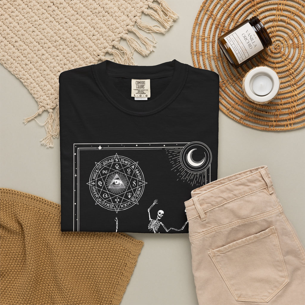 T-Shirt — 'The Ritual' Moon & Dance Graphic Tee