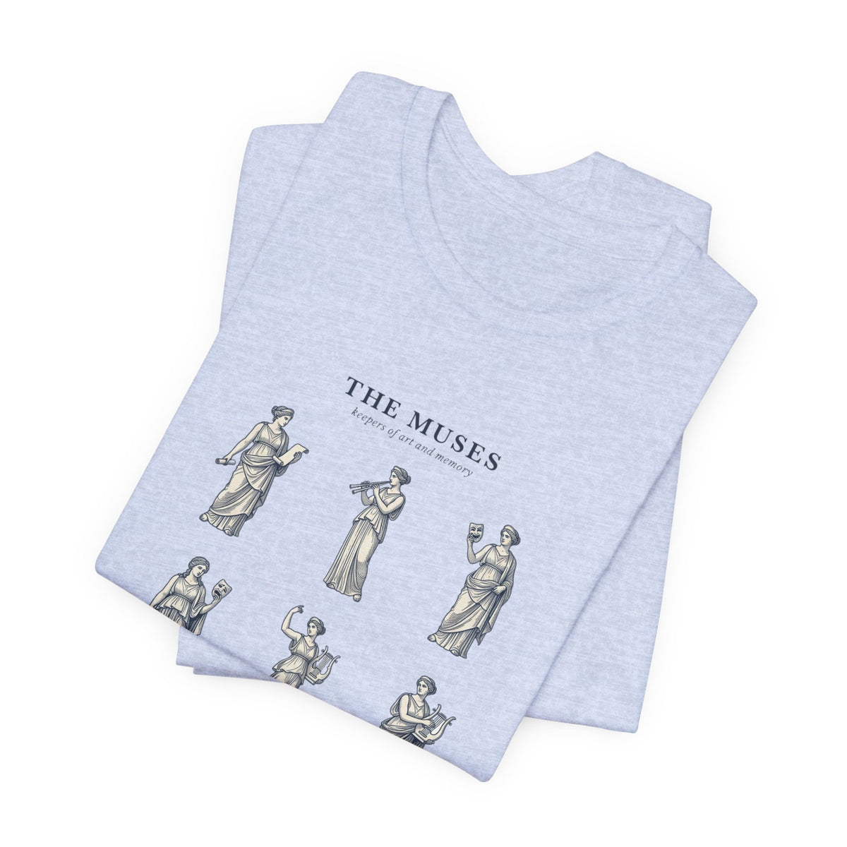 The Muses Tee | Greek Mythology, Mythcore Classic Art