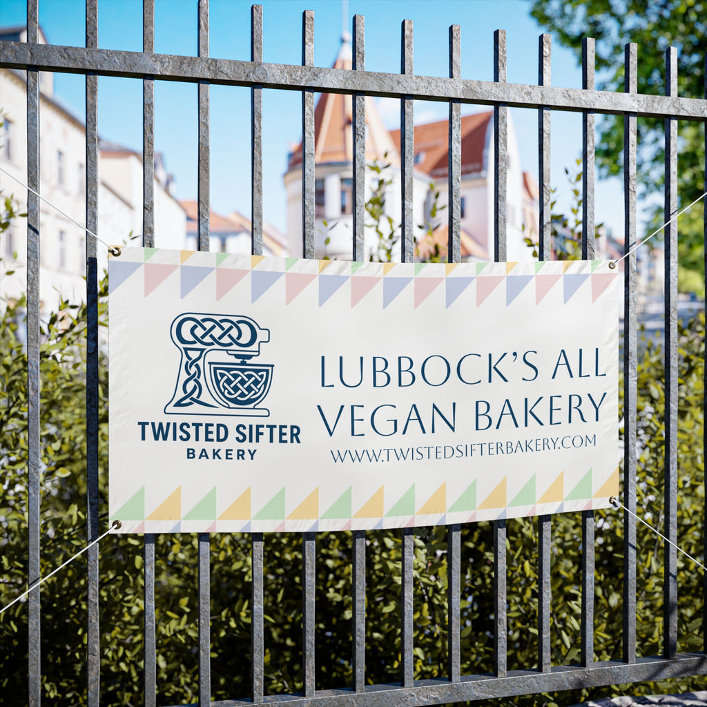 Copy of Free Samples Vinyl Banner – Custom Bakery Promotional Sign