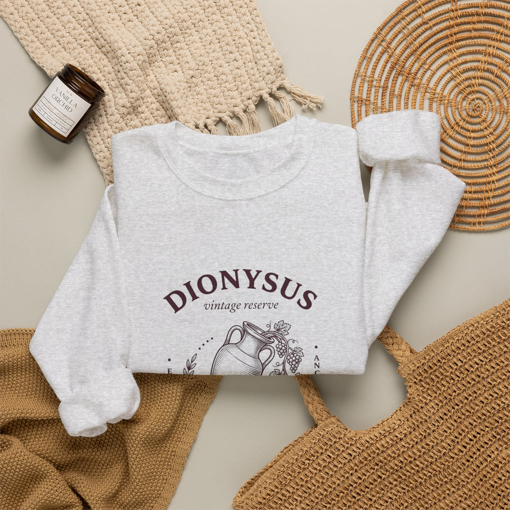 Dionysus Wine Society Crewneck Sweatshirt | Greek Mythology, Mythcore