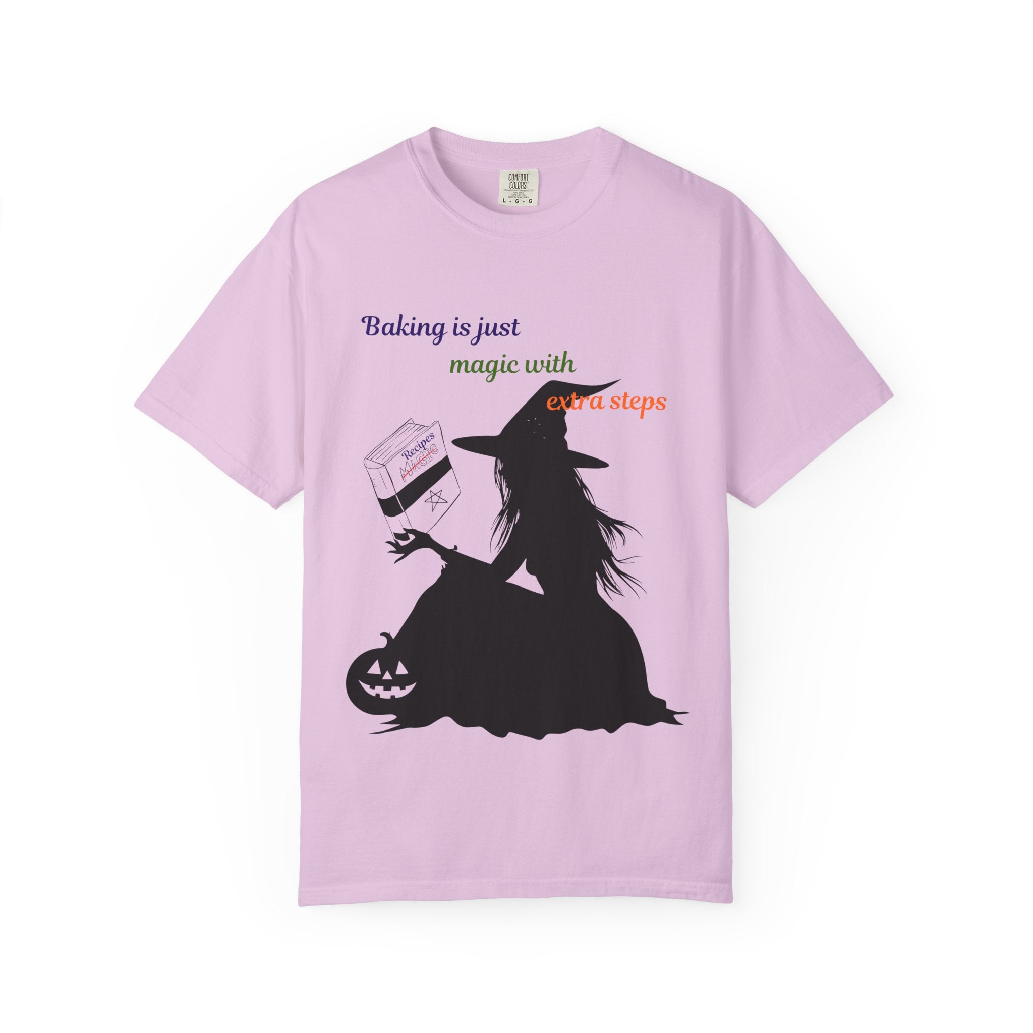 Witch Baker T-Shirt — "Baking is just magic with a step" Halloween Graphic Tee