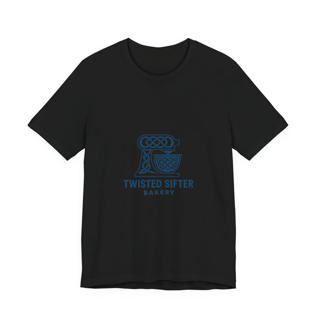 Twisted Sifter Bakery Logo Tee — Minimal Artisan Bakery T-Shirt