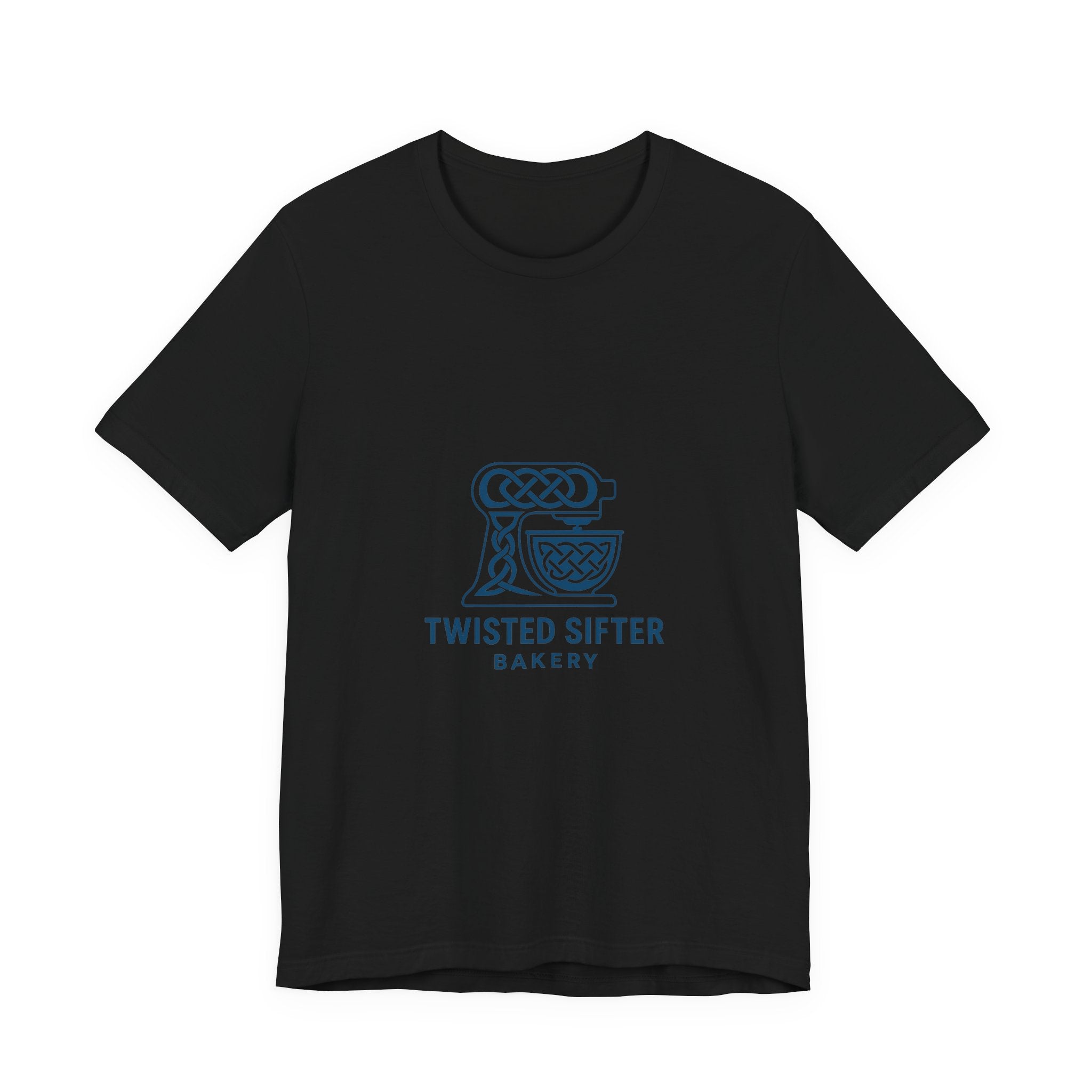 Twisted Sifter Bakery Logo Tee — Minimal Artisan Bakery T-Shirt