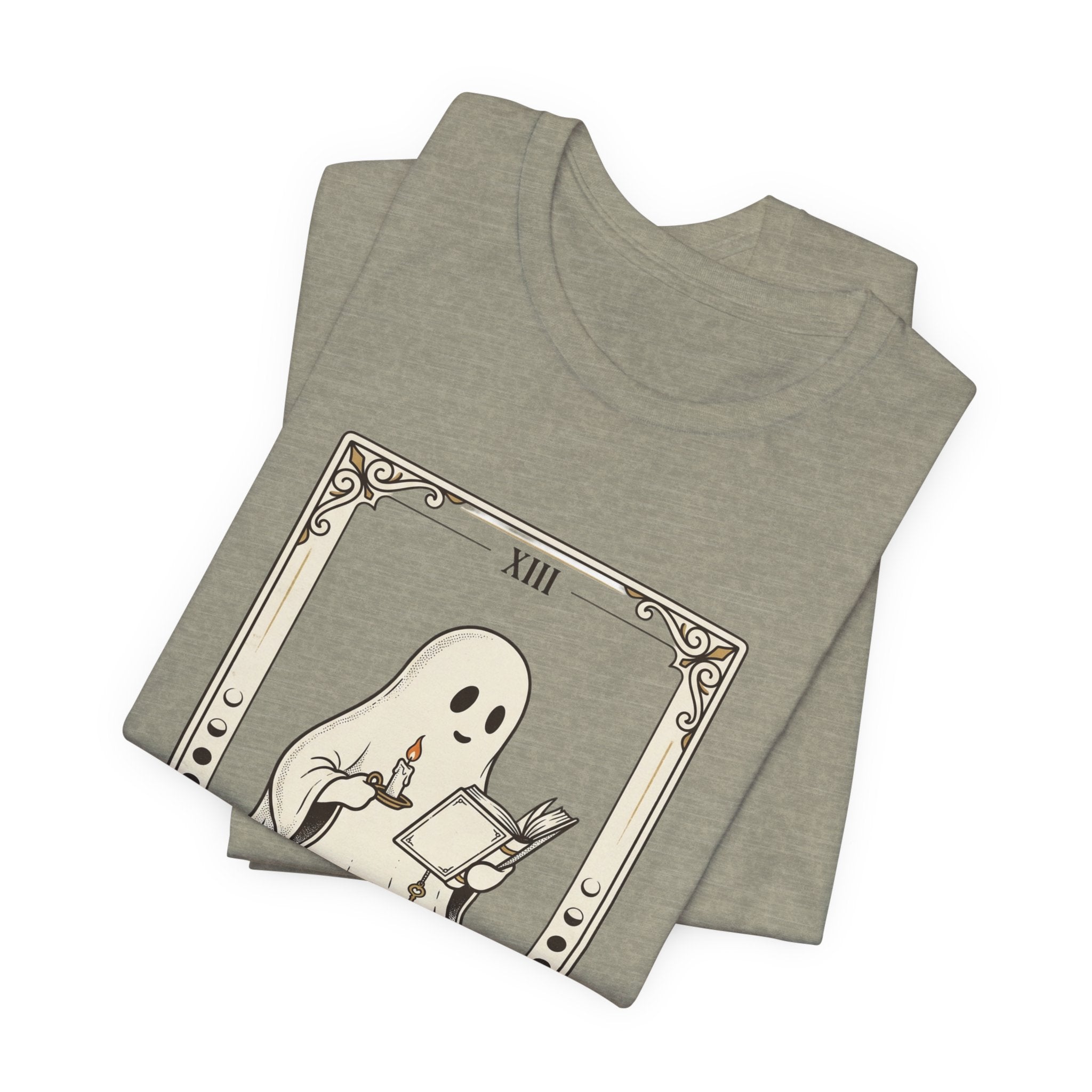 Bookwraith Ghost Reading Tee | Spooky Reader, Halloween Bookish