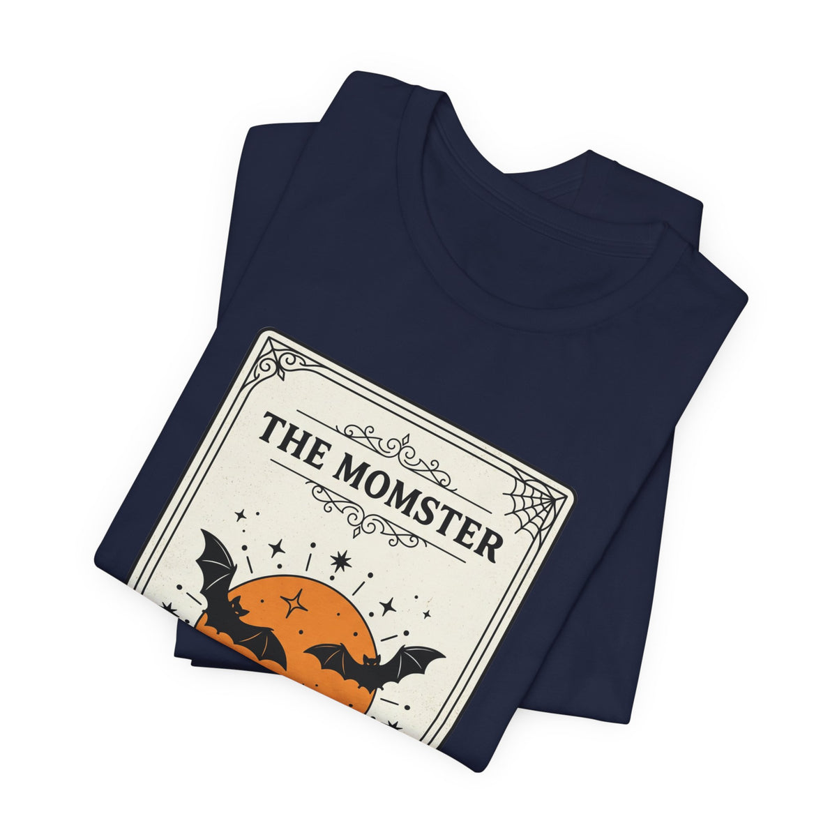 Momster Halloween Pumpkin Bat Tee | Momster Halloween T-Shirt