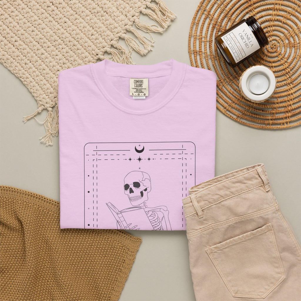 Book Lover T-Shirt — “Meet Me in the Stacks” Library Graphic Tee