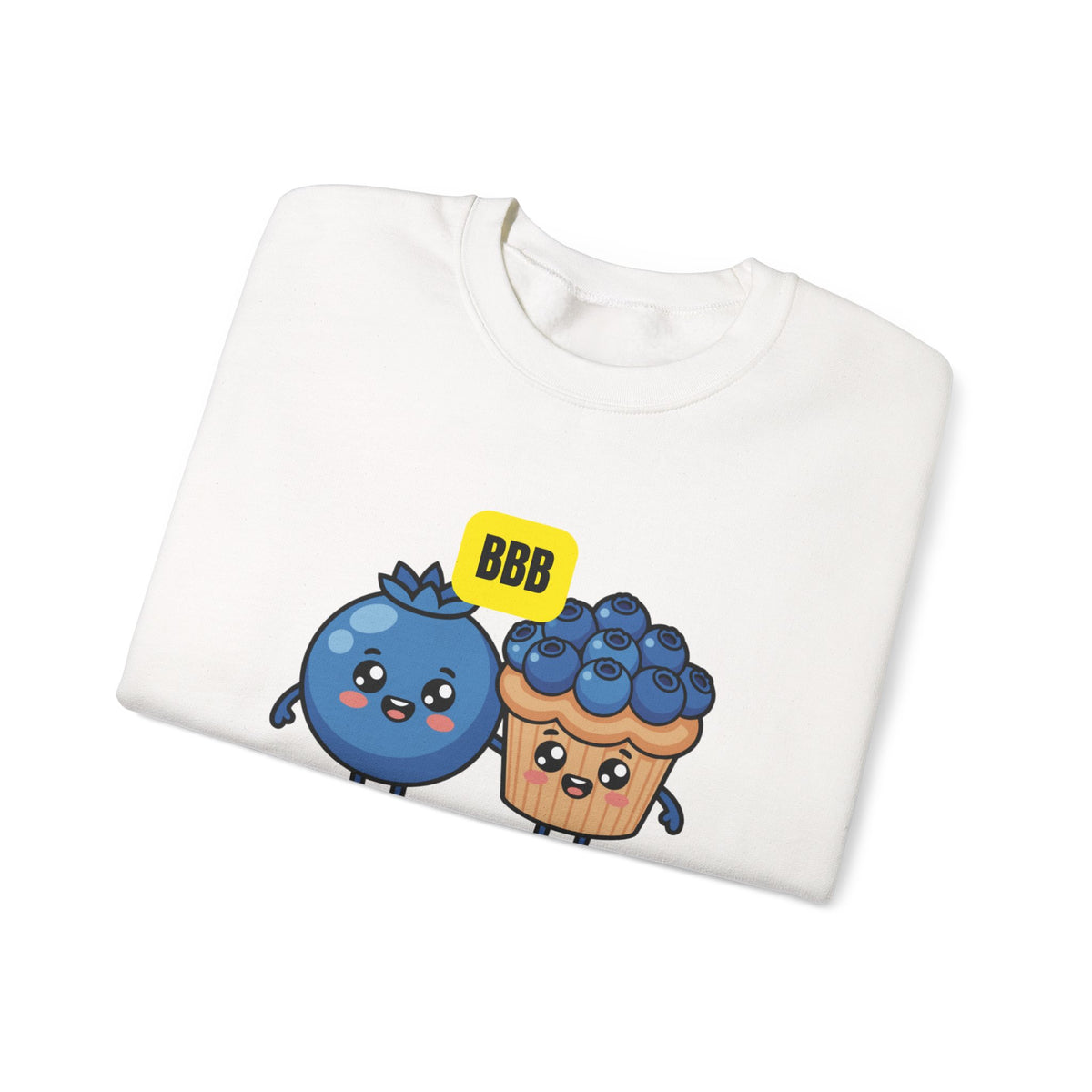 Blueberry Best Buddy Crewneck Sweatshirt