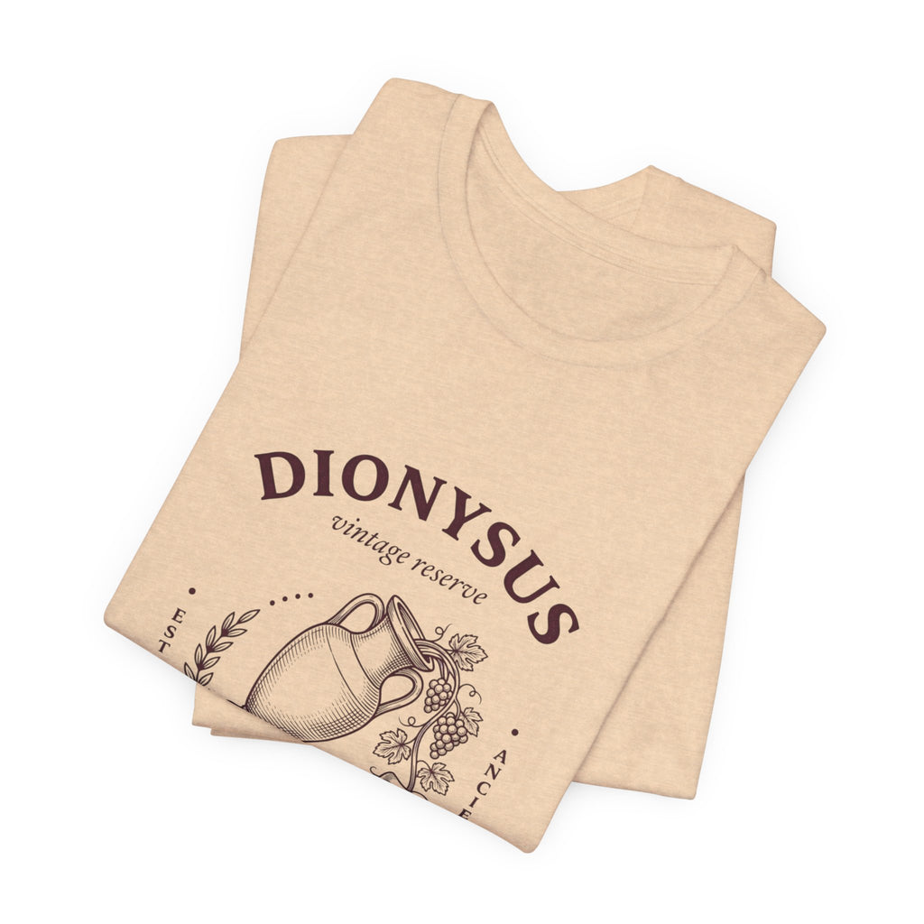 Dionysus Wine Society Tee | Greek Mythology, Mythcore Classic