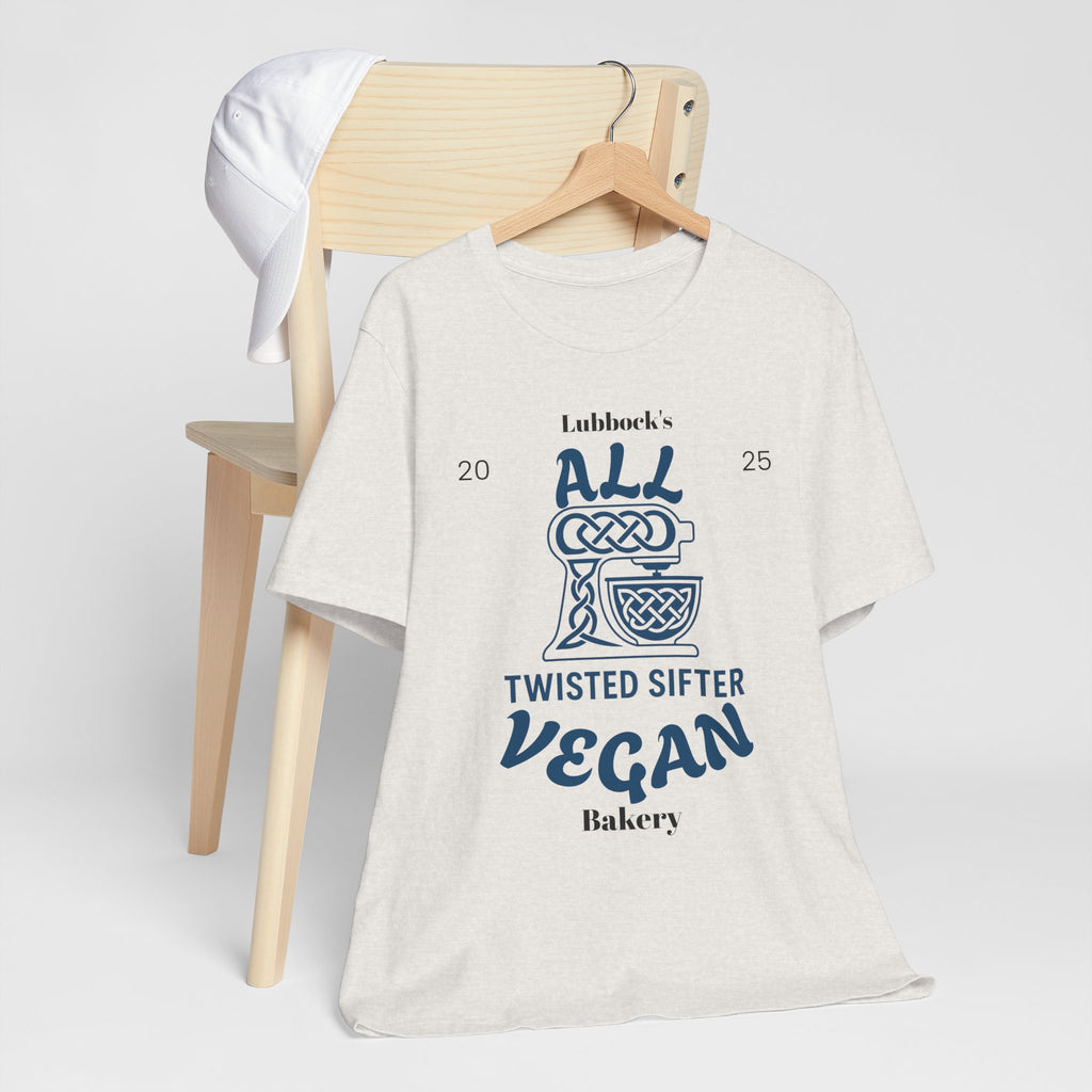 Twisted Sifter Bakery Logo Tee — Minimal Artisan Bakery T-Shirt