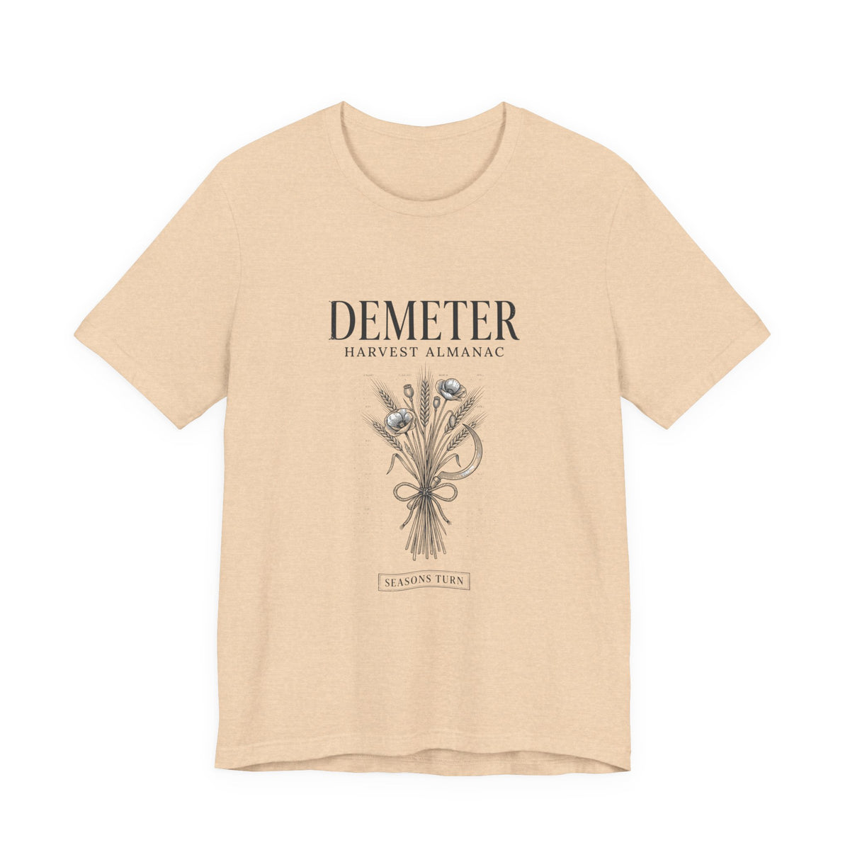 Demeter Harvest Almanac T-Shirt | Greek Mythology, Mythcore