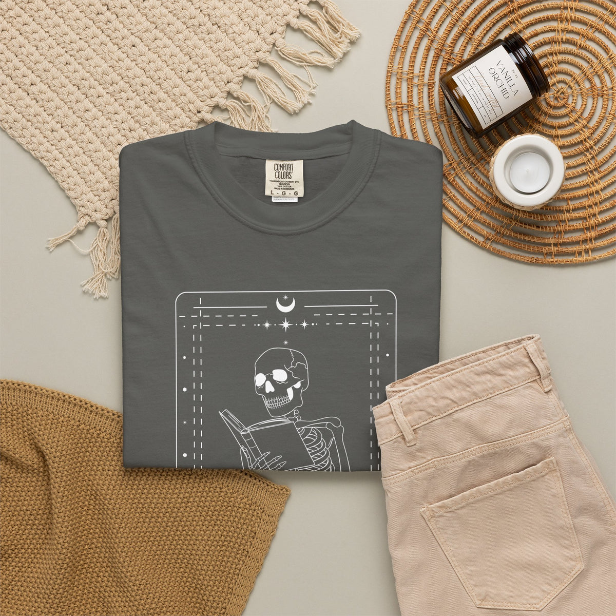 Book Lover T-Shirt — “Meet Me in the Stacks” Library Graphic Tee