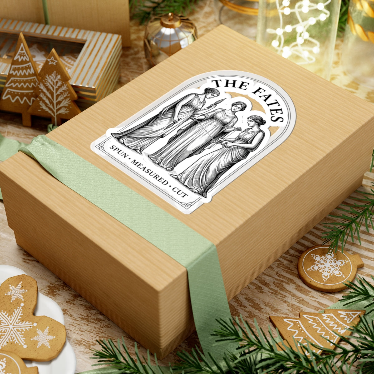 The Fates Kiss-Cut Sticker | Greek Mythology, Mythcore