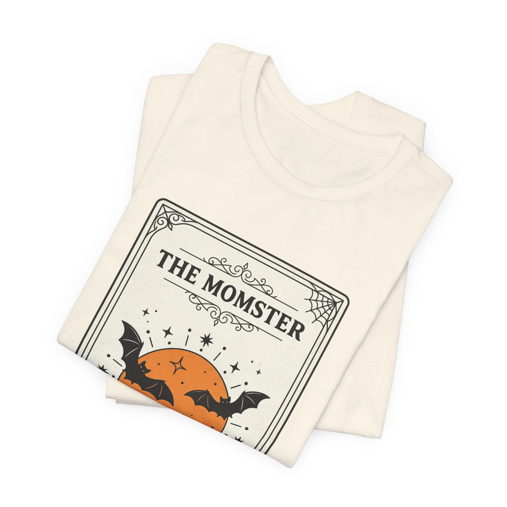 Momster Halloween Pumpkin Bat Tee | Momster Halloween T-Shirt