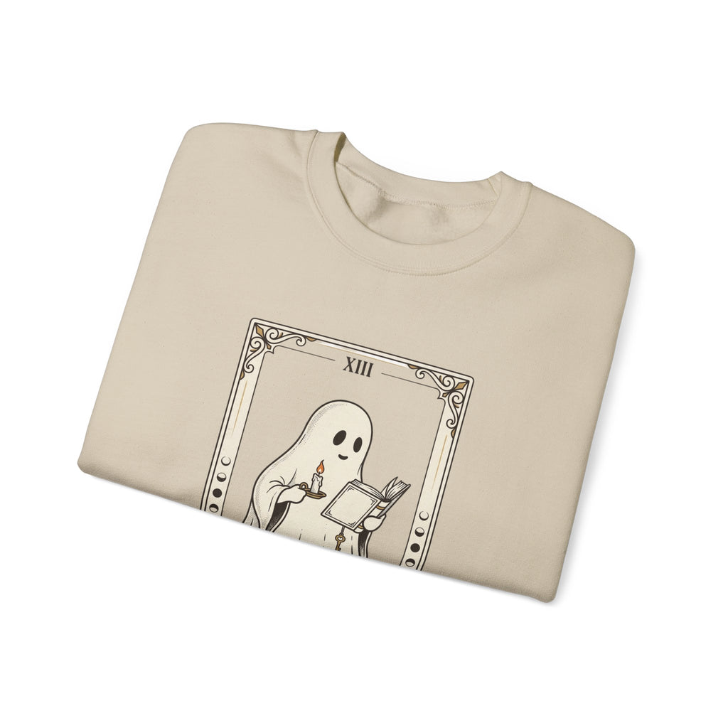 Ghost Reader tarot card Sweatshirt | Spooky Reader, Halloween bookish