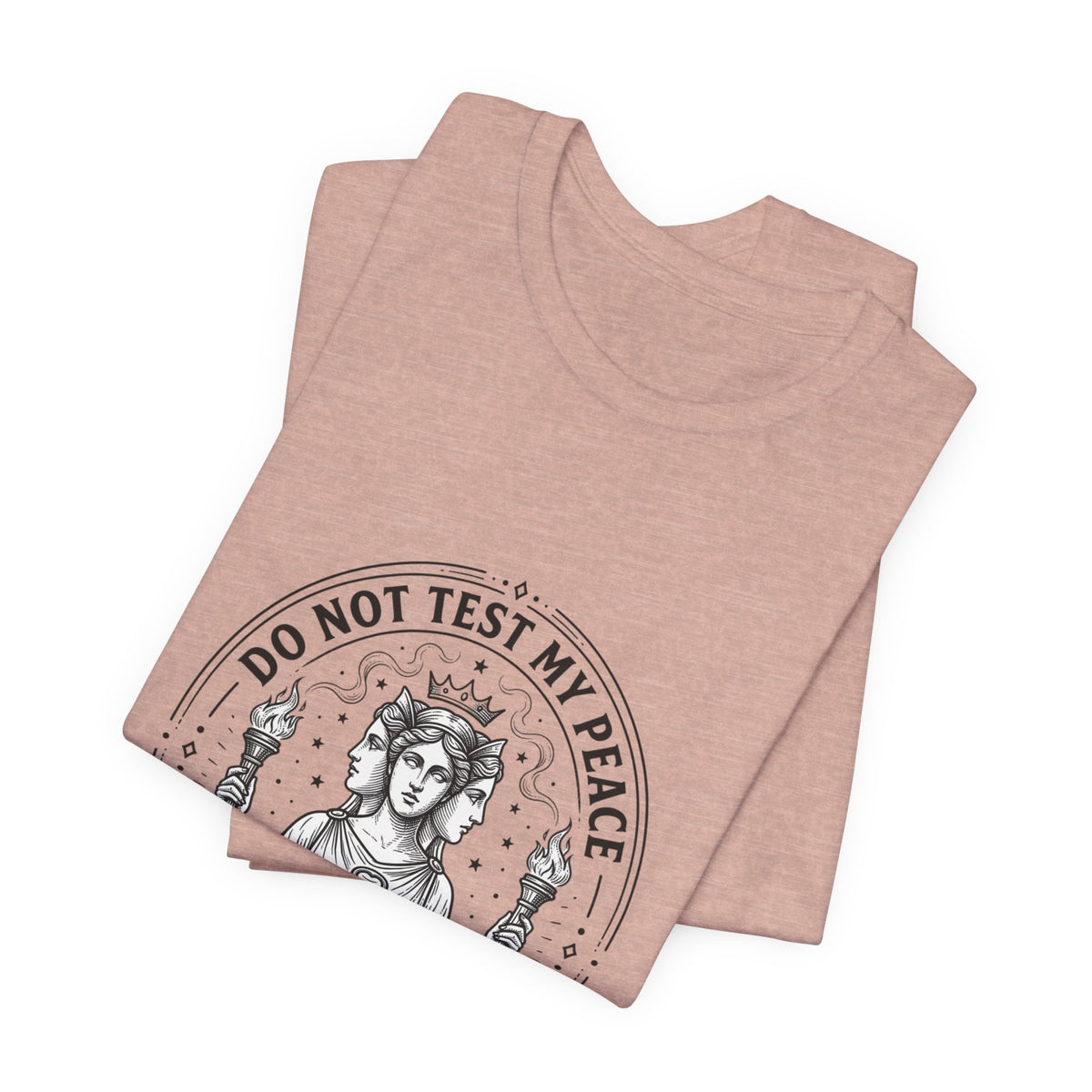 Do Not Test My Peace Guardian Illustration Tee | Greek Mythology, Mythcore