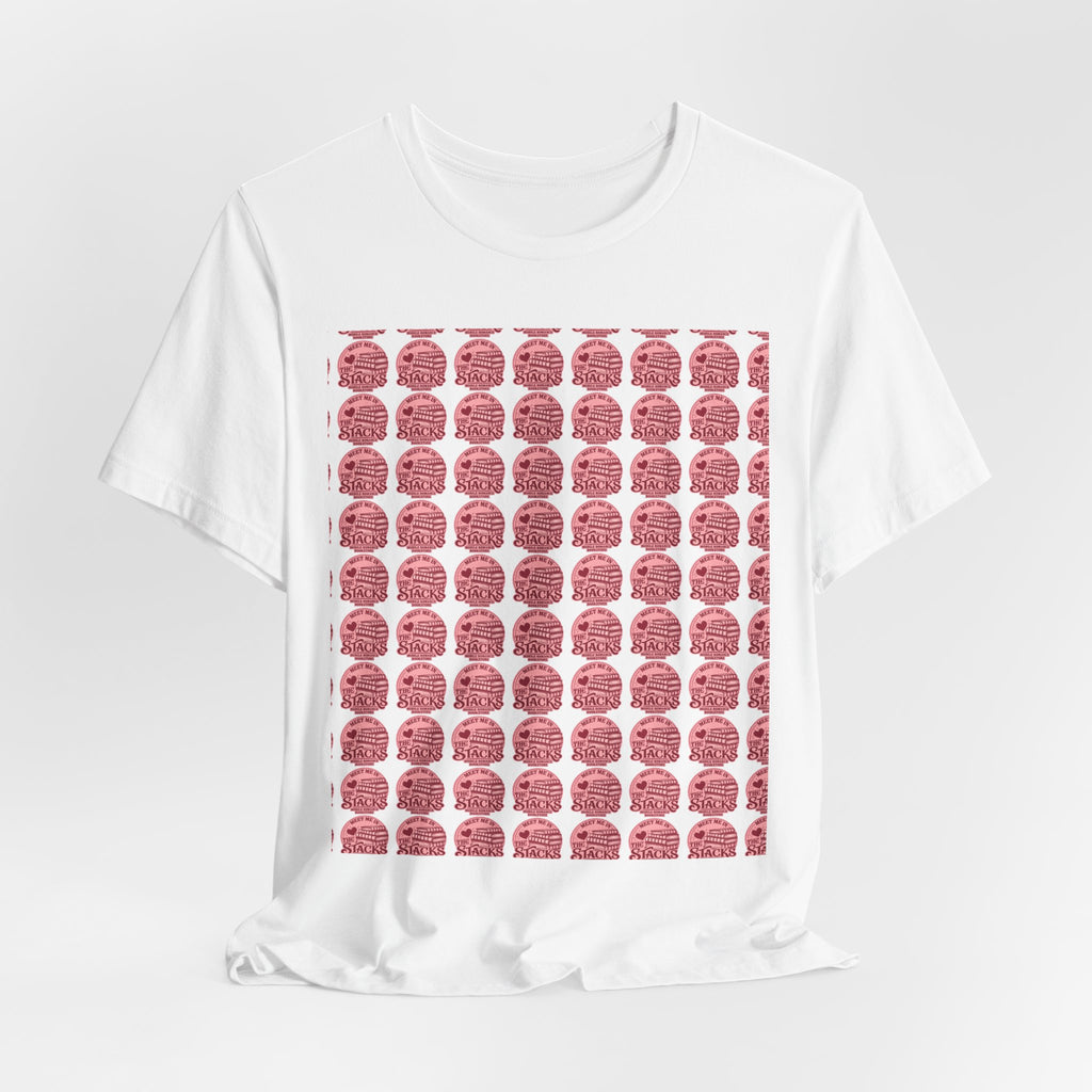 Red Pattern Graphic T-Shirt