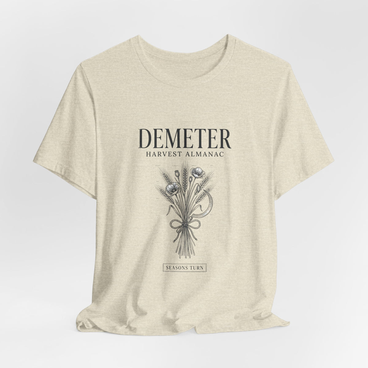 Demeter Harvest Almanac T-Shirt | Greek Mythology, Mythcore